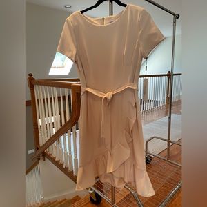 Blush Pink Calvin Klein Dress Size 10, New With Tags!